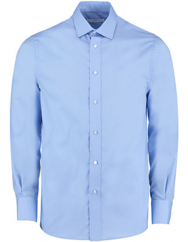 Business Tailored Fit Poplin Shirt - K131 - Kustom Kit