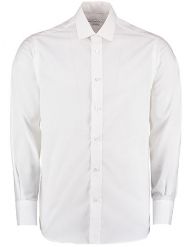 Business Tailored Fit Poplin Shirt - K131 - Kustom Kit