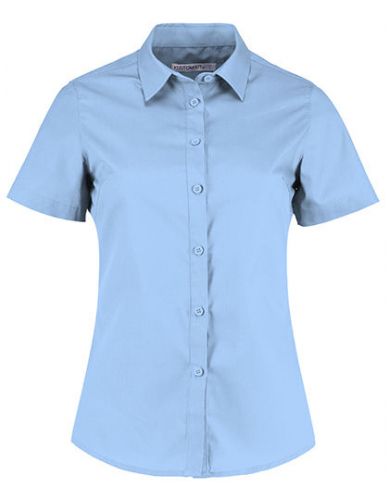 Women´s Tailored Fit Poplin Shirt Short Sleeve - K241 - Kustom Kit