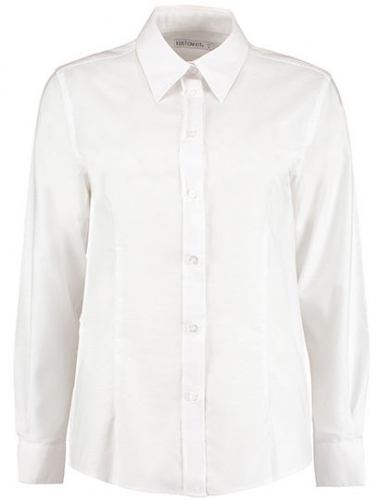 Women´s Tailored Fit Workwear Oxford Shirt Long Sleeve - K361 - Kustom Kit