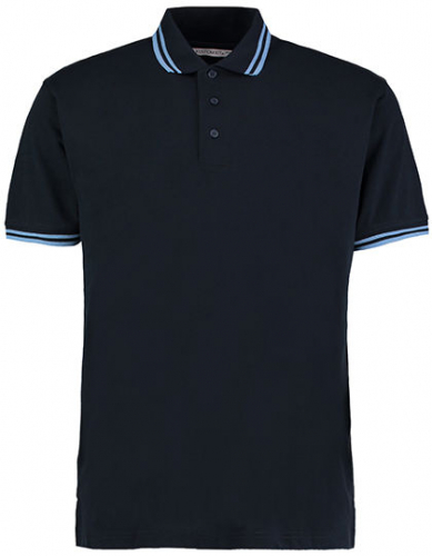 Classic Fit Tipped Collar Polo - K409 - Kustom Kit