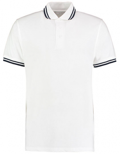 Classic Fit Tipped Collar Polo - K409 - Kustom Kit