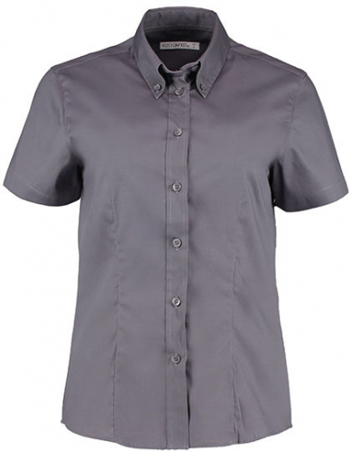 Women´s Tailored Fit Corporate Oxford Shirt Short Sleeve - K701 - Kustom Kit