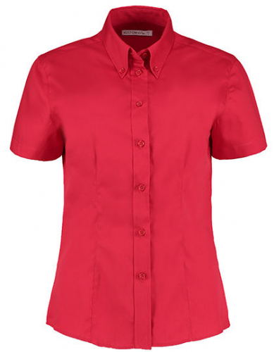 Women´s Tailored Fit Corporate Oxford Shirt Short Sleeve - K701 - Kustom Kit