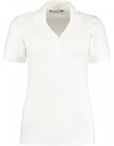 Regular Fit Sophia Comfortec® V Neck Polo Shirt - K732 - Kustom Kit