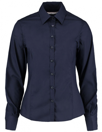 Tailored Fit Business Shirt Long Sleeve - K743F - Kustom Kit