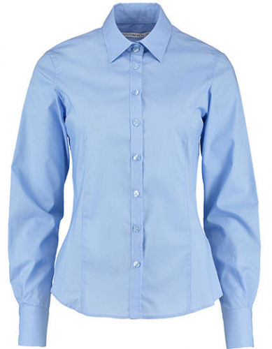 Tailored Fit Business Shirt Long Sleeve - K743F - Kustom Kit