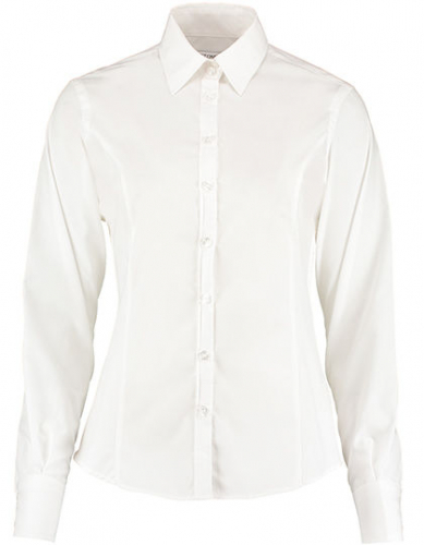 Tailored Fit Business Shirt Long Sleeve - K743F - Kustom Kit