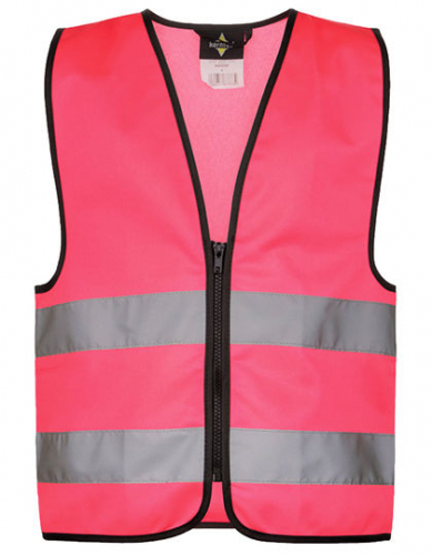 Kids´ Safety Vest With Zipper Aalborg - KX201 - Korntex