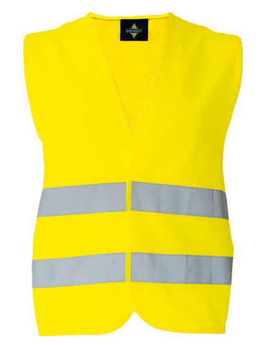 Safety Vest With Zipper - KX217 - Korntex
