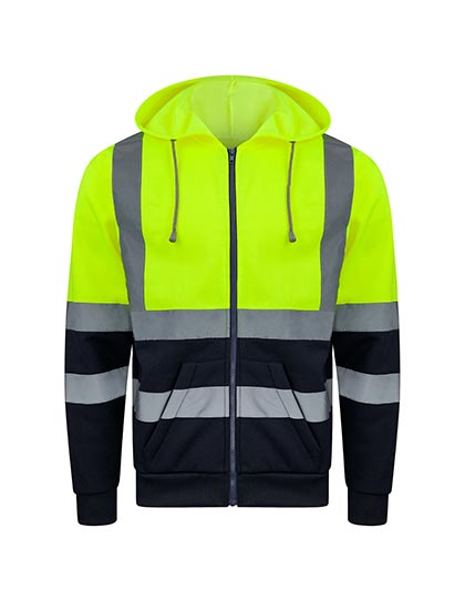 Hi-Vis Zipper Hoody Galway - KX422 - Korntex