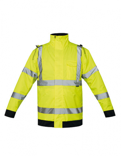 Premium Hi-Vis Rain-Jacket Tampere - KX804 - Korntex