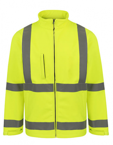 Hi-Vis Softshell Jacket Turku - KX807 - Korntex