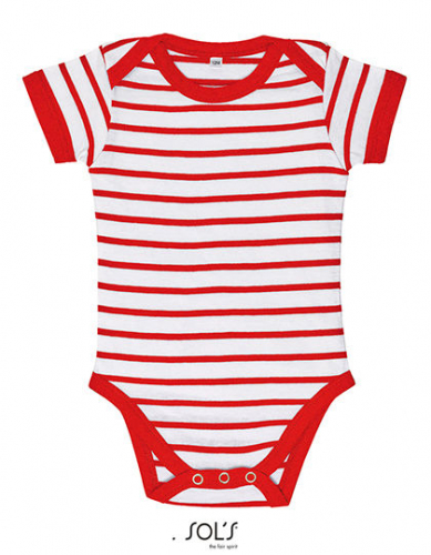 Baby Striped Bodysuit Miles - L01401 - SOL´S