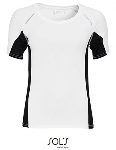 Women´s Short Sleeve Running Shirt Sydney - L01415 - SOL´S