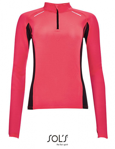 Women´s Long Sleeve Running Shirt Berlin - L01417 - SOL´S