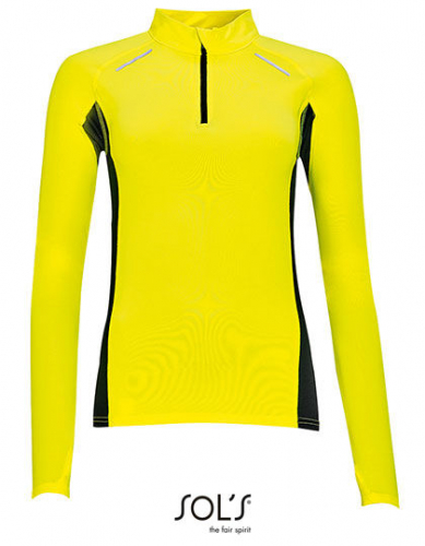 Women´s Long Sleeve Running Shirt Berlin - L01417 - SOL´S