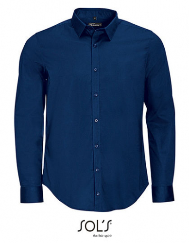 Men´s Long Sleeve Stretch Shirt Blake - L01426 - SOL´S