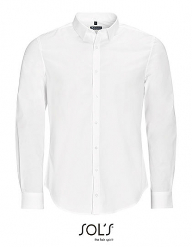 Men´s Long Sleeve Stretch Shirt Blake - L01426 - SOL´S