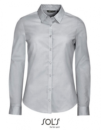 Women´s Long Sleeve Stretch Shirt Blake - L01427 - SOL´S