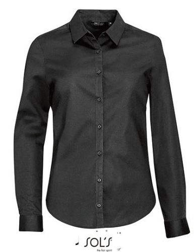 Women´s Long Sleeve Stretch Shirt Blake - L01427 - SOL´S