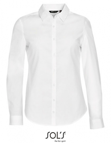 Women´s Long Sleeve Stretch Shirt Blake - L01427 - SOL´S