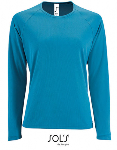 Women´s Long Sleeve Sports T-Shirt Sporty - L02072 - SOL´S