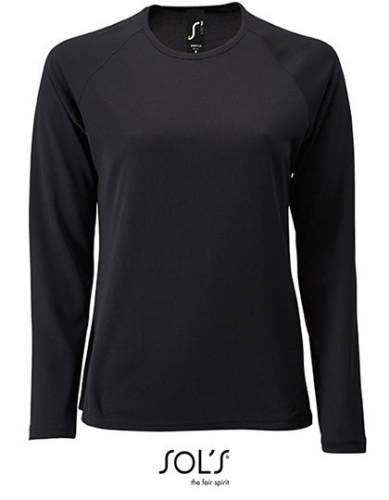 Women´s Long Sleeve Sports T-Shirt Sporty - L02072 - SOL´S