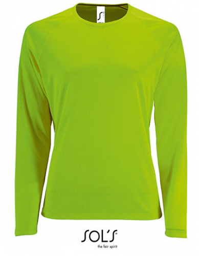 Women´s Long Sleeve Sports T-Shirt Sporty - L02072 - SOL´S