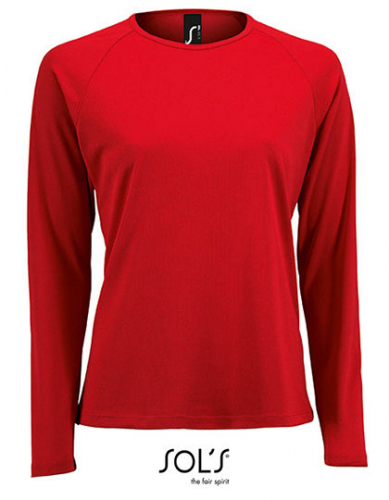 Women´s Long Sleeve Sports T-Shirt Sporty - L02072 - SOL´S