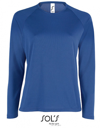 Women´s Long Sleeve Sports T-Shirt Sporty - L02072 - SOL´S