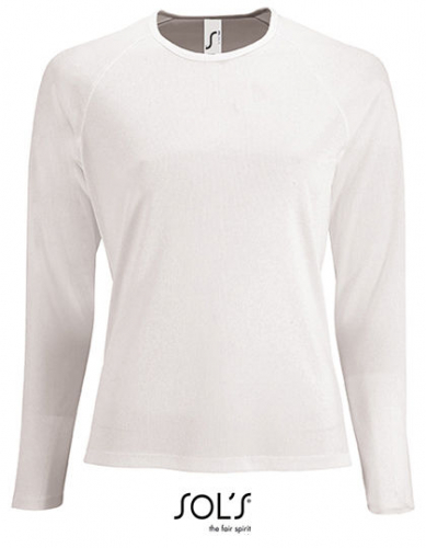 Women´s Long Sleeve Sports T-Shirt Sporty - L02072 - SOL´S