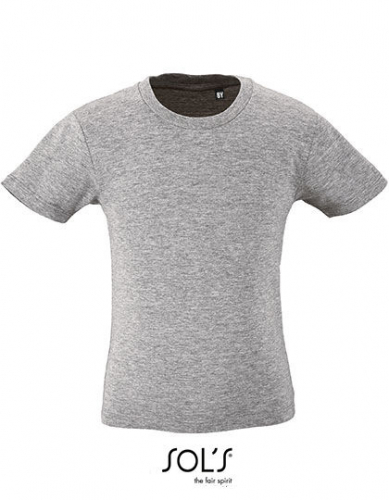 Kids´ Round Neck Short-Sleeve T-Shirt Milo - L02078 - SOL´S