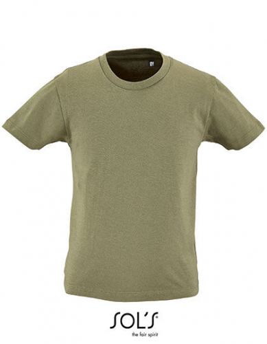 Kids´ Round Neck Short-Sleeve T-Shirt Milo - L02078 - SOL´S