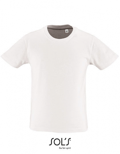 Kids´ Round Neck Short-Sleeve T-Shirt Milo - L02078 - SOL´S