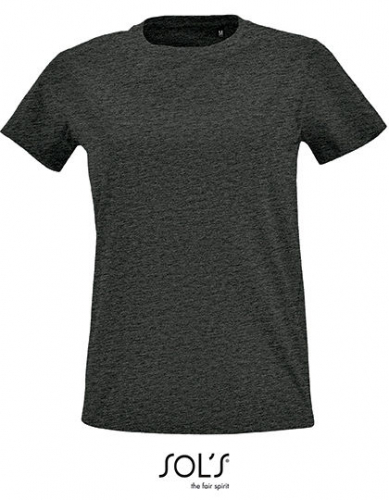 Women´s Round Neck Fitted T-Shirt Imperial - L02080 - SOL´S