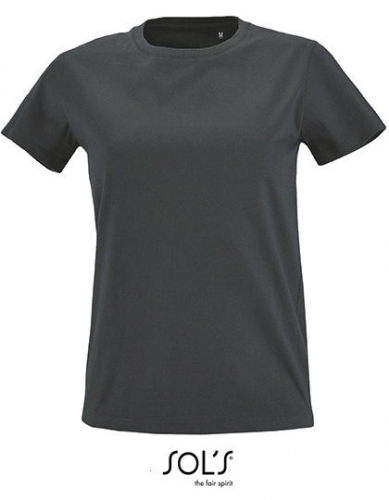 Women´s Round Neck Fitted T-Shirt Imperial - L02080 - SOL´S