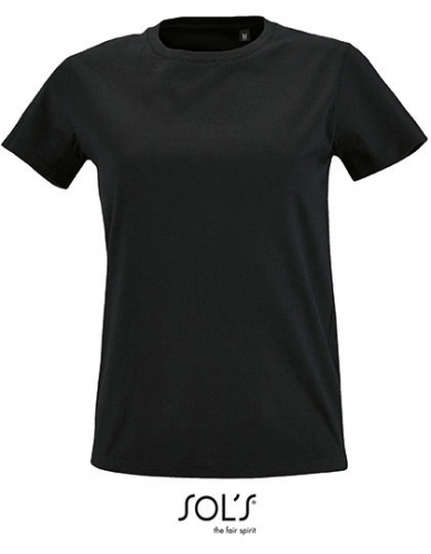 Women´s Round Neck Fitted T-Shirt Imperial - L02080 - SOL´S