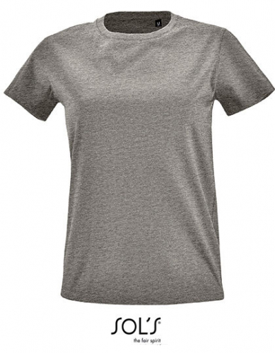 Women´s Round Neck Fitted T-Shirt Imperial - L02080 - SOL´S