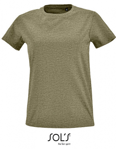 Women´s Round Neck Fitted T-Shirt Imperial - L02080 - SOL´S