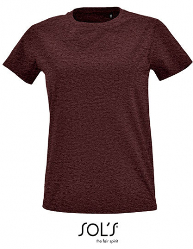 Women´s Round Neck Fitted T-Shirt Imperial - L02080 - SOL´S