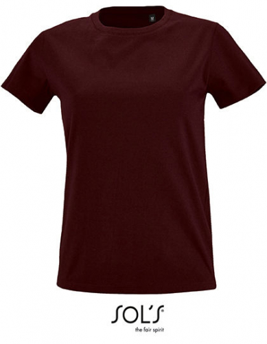 Women´s Round Neck Fitted T-Shirt Imperial - L02080 - SOL´S
