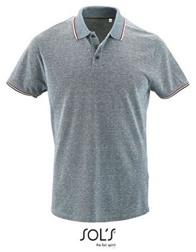 Men´s Heather Polo Shirt Paname - L02081 - SOL´S