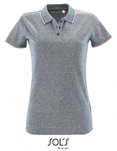 Women´s Heather Polo Shirt Paname - L02082 - SOL´S