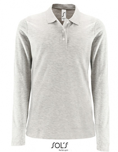 Women´s Long-Sleeve Piqué Polo Shirt Perfect - L02083 - SOL´S