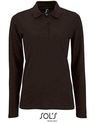 Women´s Long-Sleeve Piqué Polo Shirt Perfect - L02083 - SOL´S