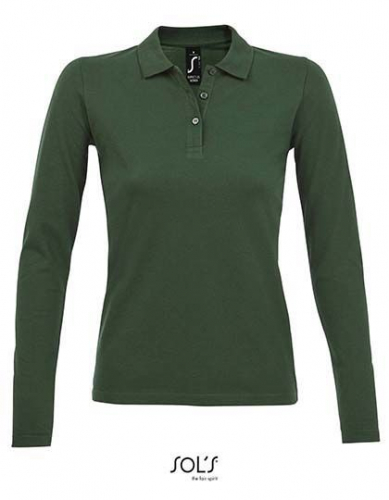 Women´s Long-Sleeve Piqué Polo Shirt Perfect - L02083 - SOL´S