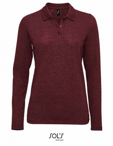 Women´s Long-Sleeve Piqué Polo Shirt Perfect - L02083 - SOL´S