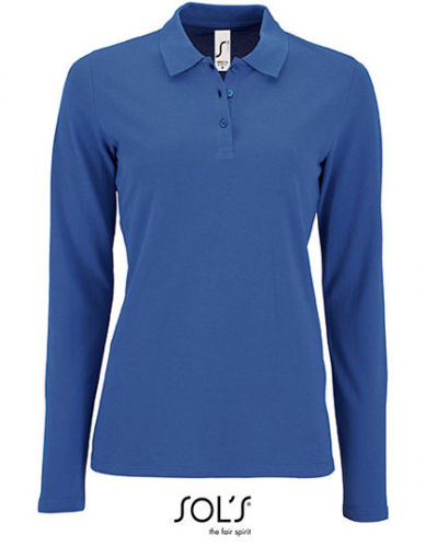 Women´s Long-Sleeve Piqué Polo Shirt Perfect - L02083 - SOL´S