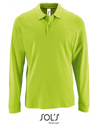 Men´s Long-Sleeve Piqué Polo Shirt Perfect - L02087 - SOL´S